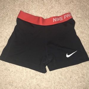 Black Nike Pro Spandex
